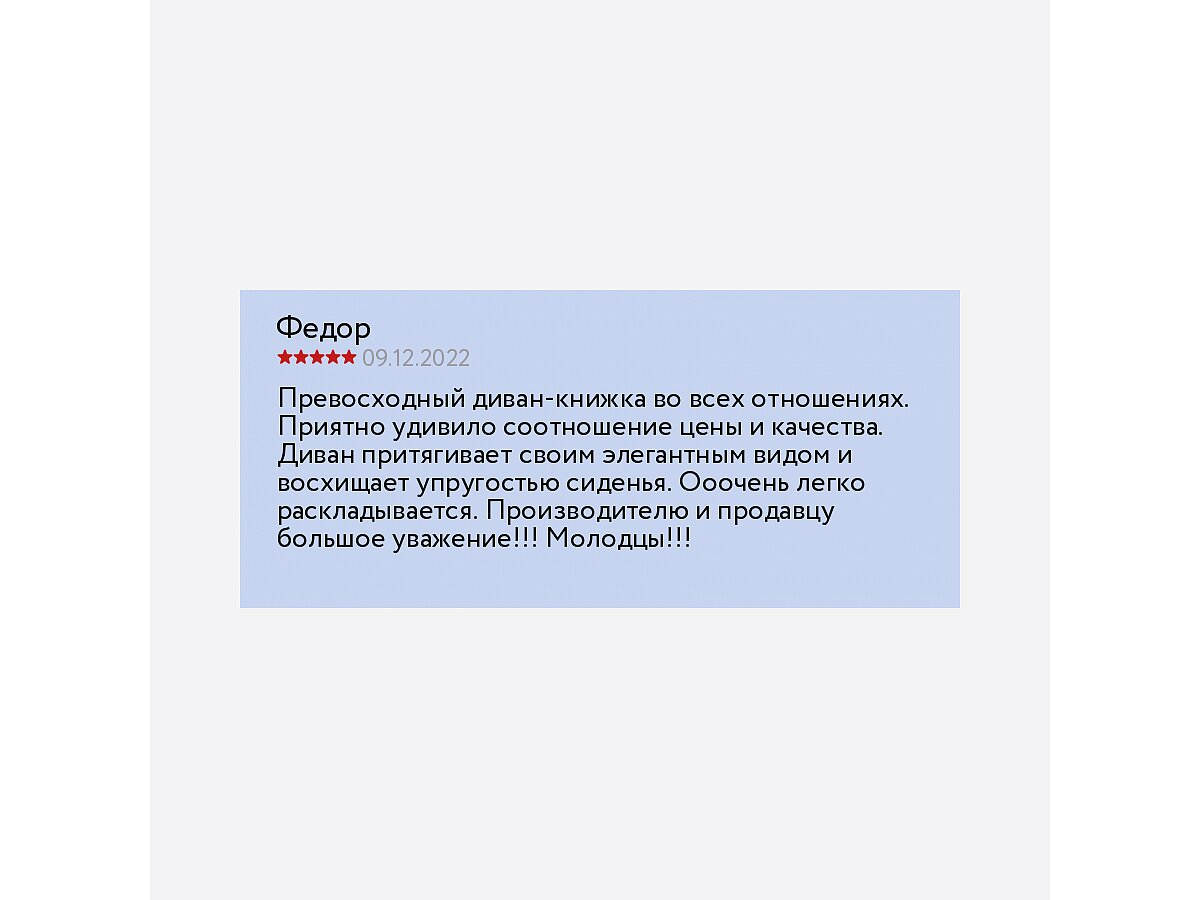 Диван прямой Лига Диванов Анна книжка