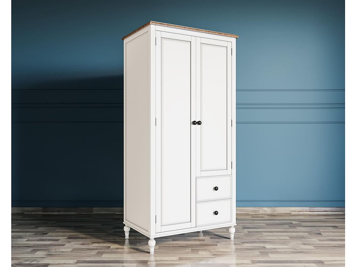 Шкаф Этажерка Odri двухстворчатый с двумя ящиками od2127S