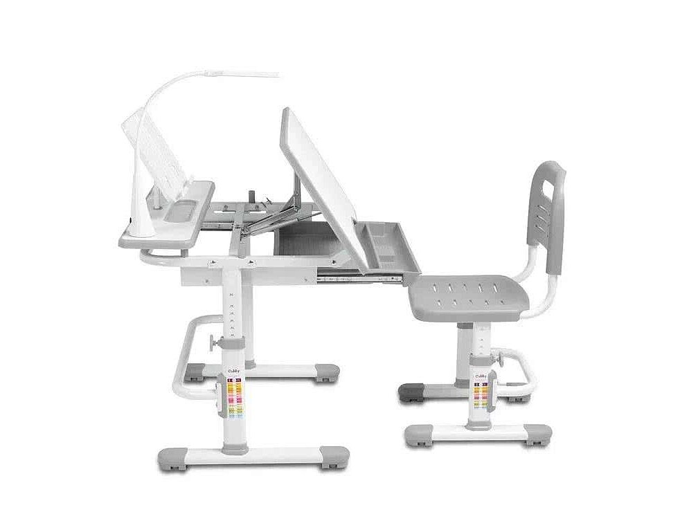 grey Парта и стул-трансформеры Cubby Botero (комплект)