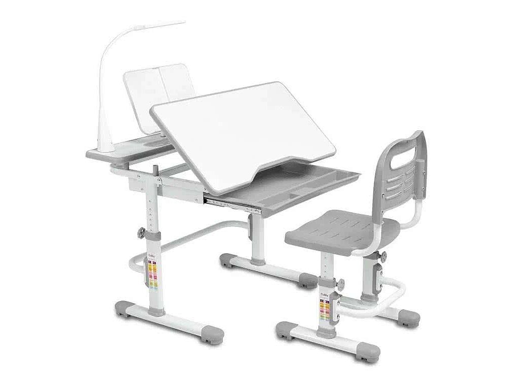 grey Парта и стул-трансформеры Cubby Botero (комплект)