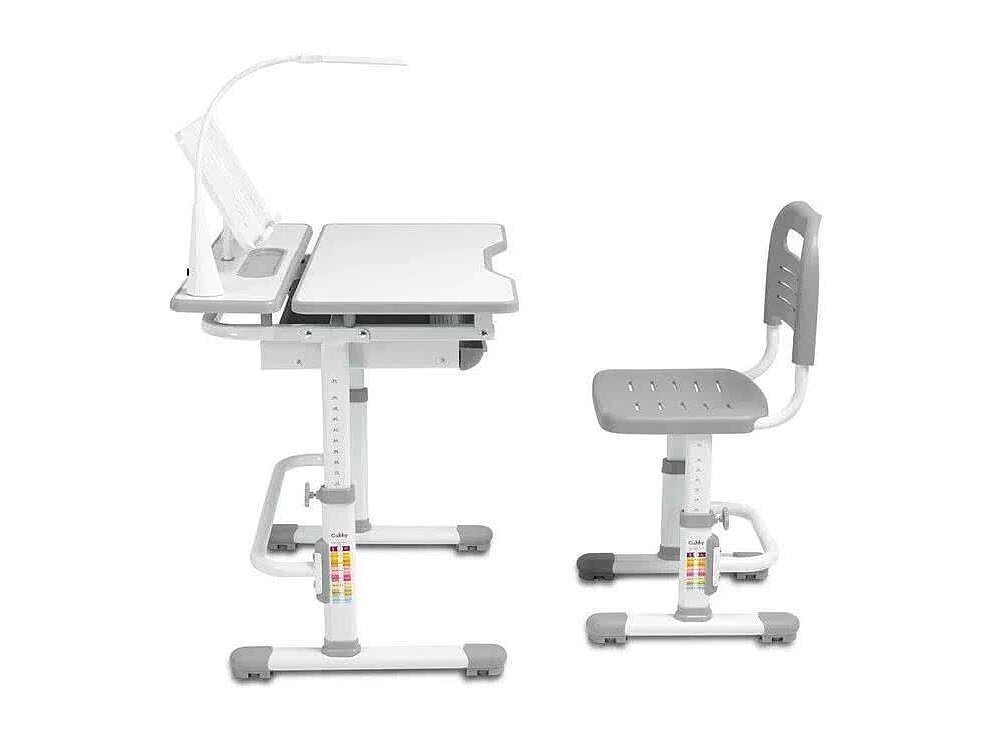 grey Парта и стул-трансформеры Cubby Botero (комплект)