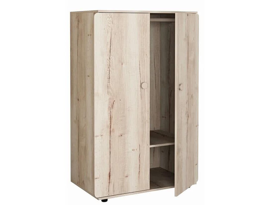 Ирландский дуб Шкаф Формула Мебели Дельта-Лофт 13.01 для одежды