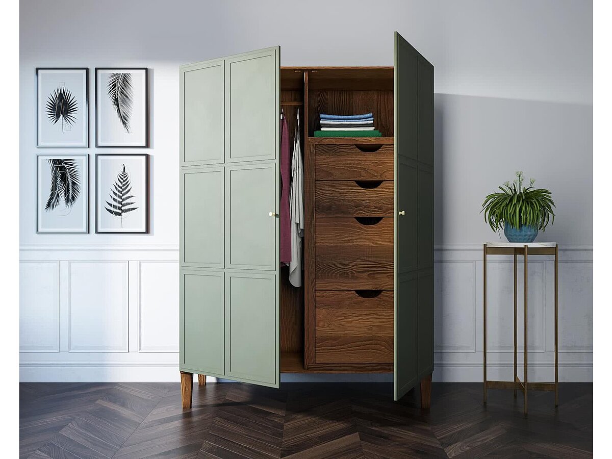 Шкаф Этaжepкa Andersen широкий двухстворчатый AN27