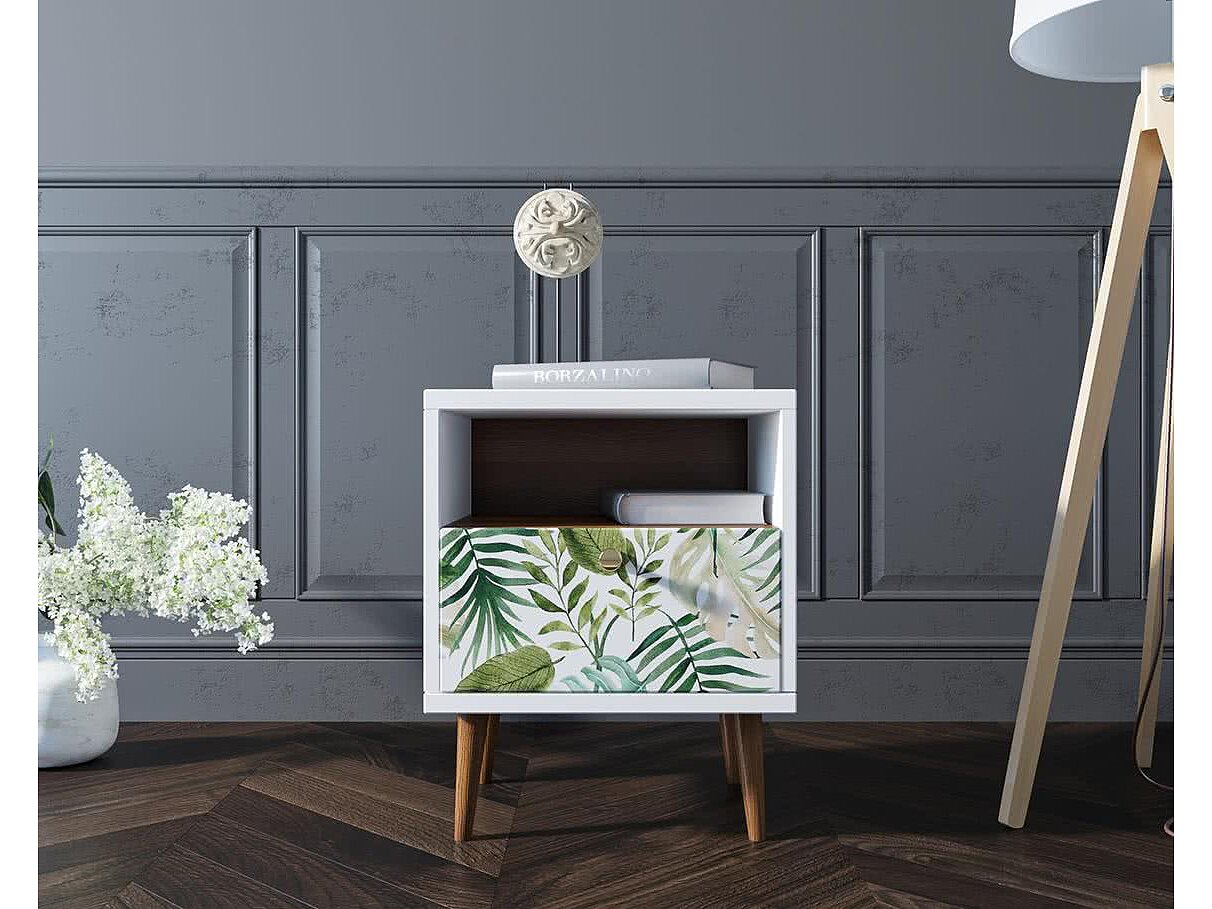 Print 04 Тумба Этaжepкa Berber с одним ящиком