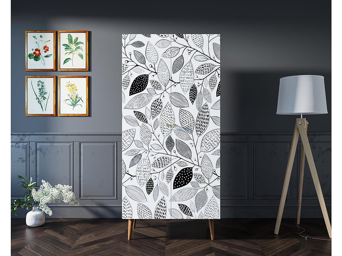 Print 09 Шкаф Этaжepкa Berber малый 2х створчатый, BB08