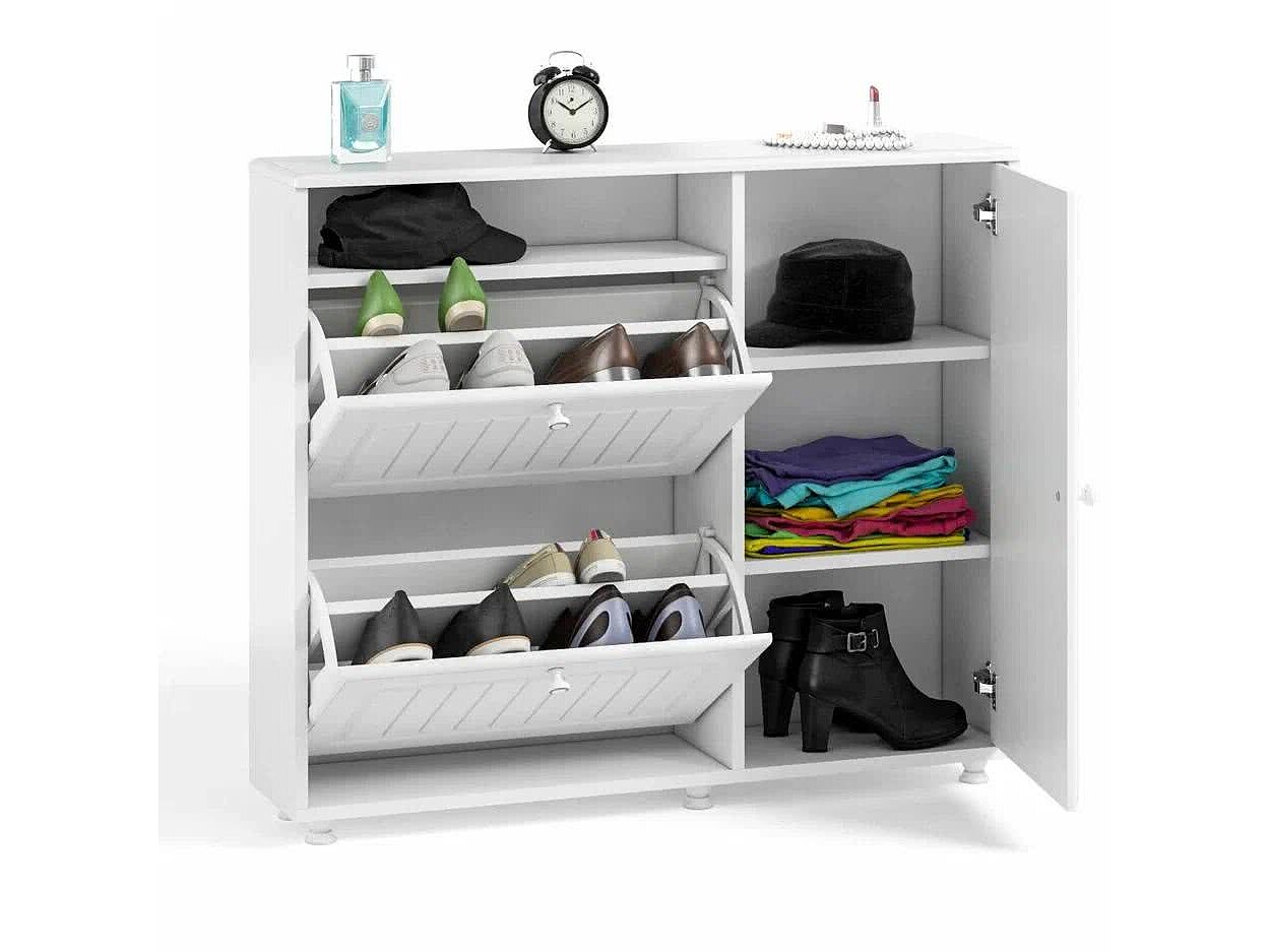 Тумба двухсекционная Система Мебели Монако МН-24 с дверью