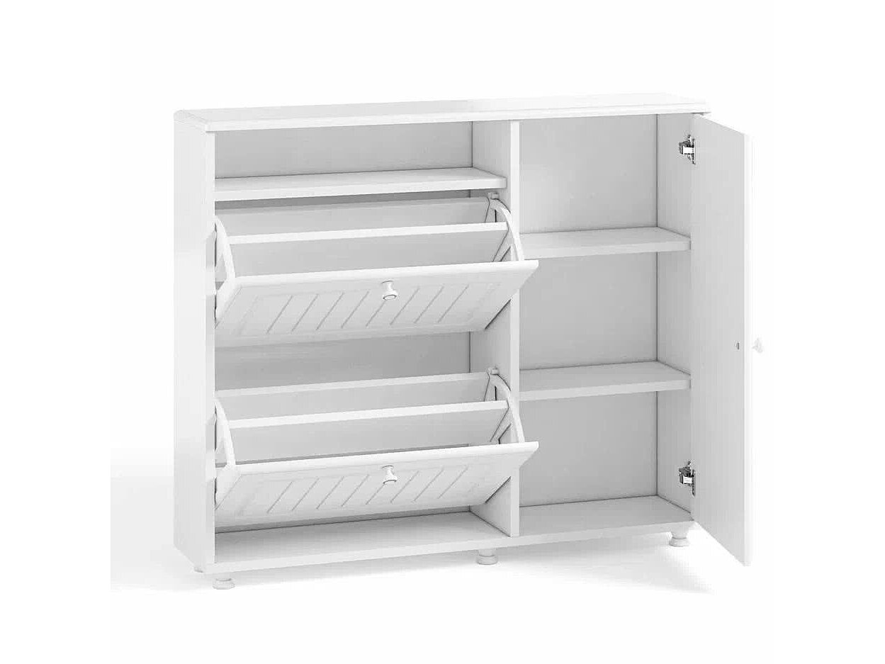 Тумба двухсекционная Система Мебели Монако МН-24 с дверью