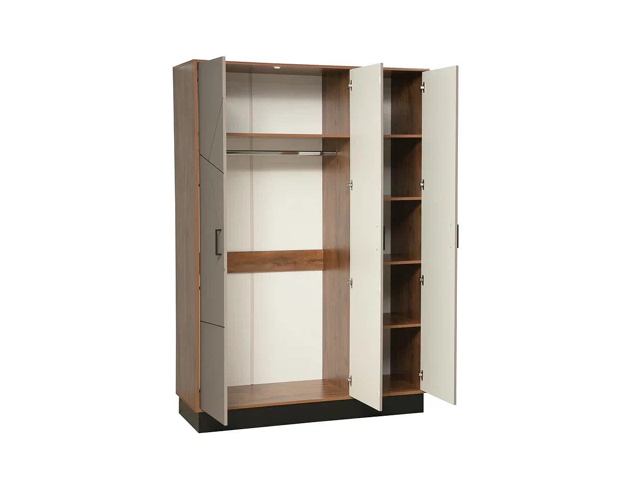 Таксония/Грей Шкаф для одежды 54.12 Гамма (3-х дв.)