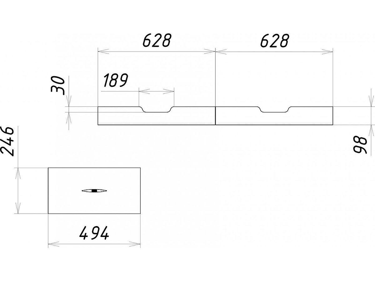 Стол Фанки Кидз Квадро КД-04 письменный