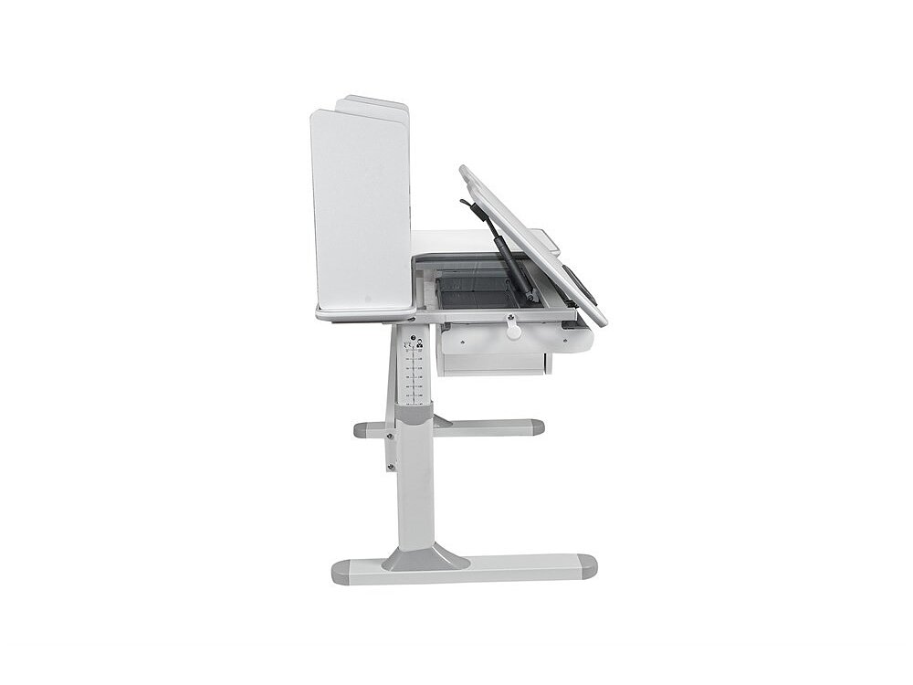 Серый Комплект Cubby парта Ortensia II Grey и кресло Marte Grey