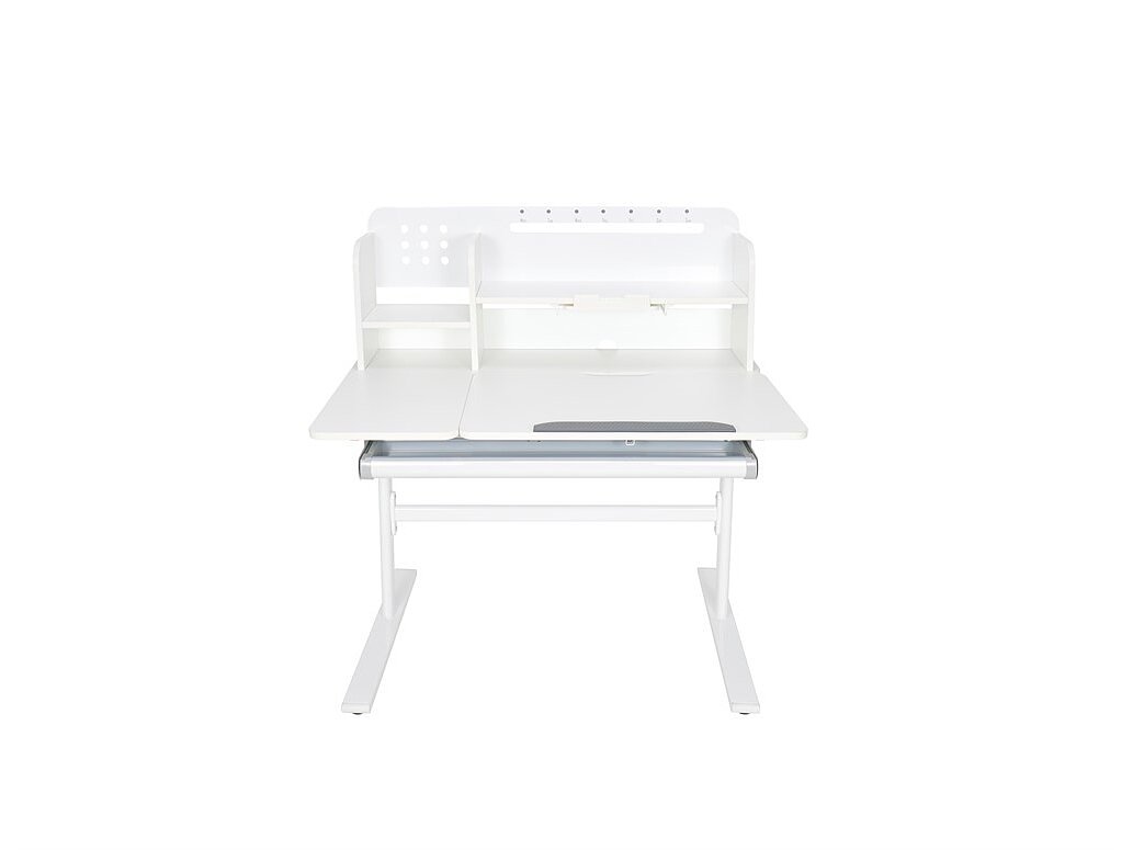 Комплект FunDesk парта Volare II Grey с креслом LST9 Grey