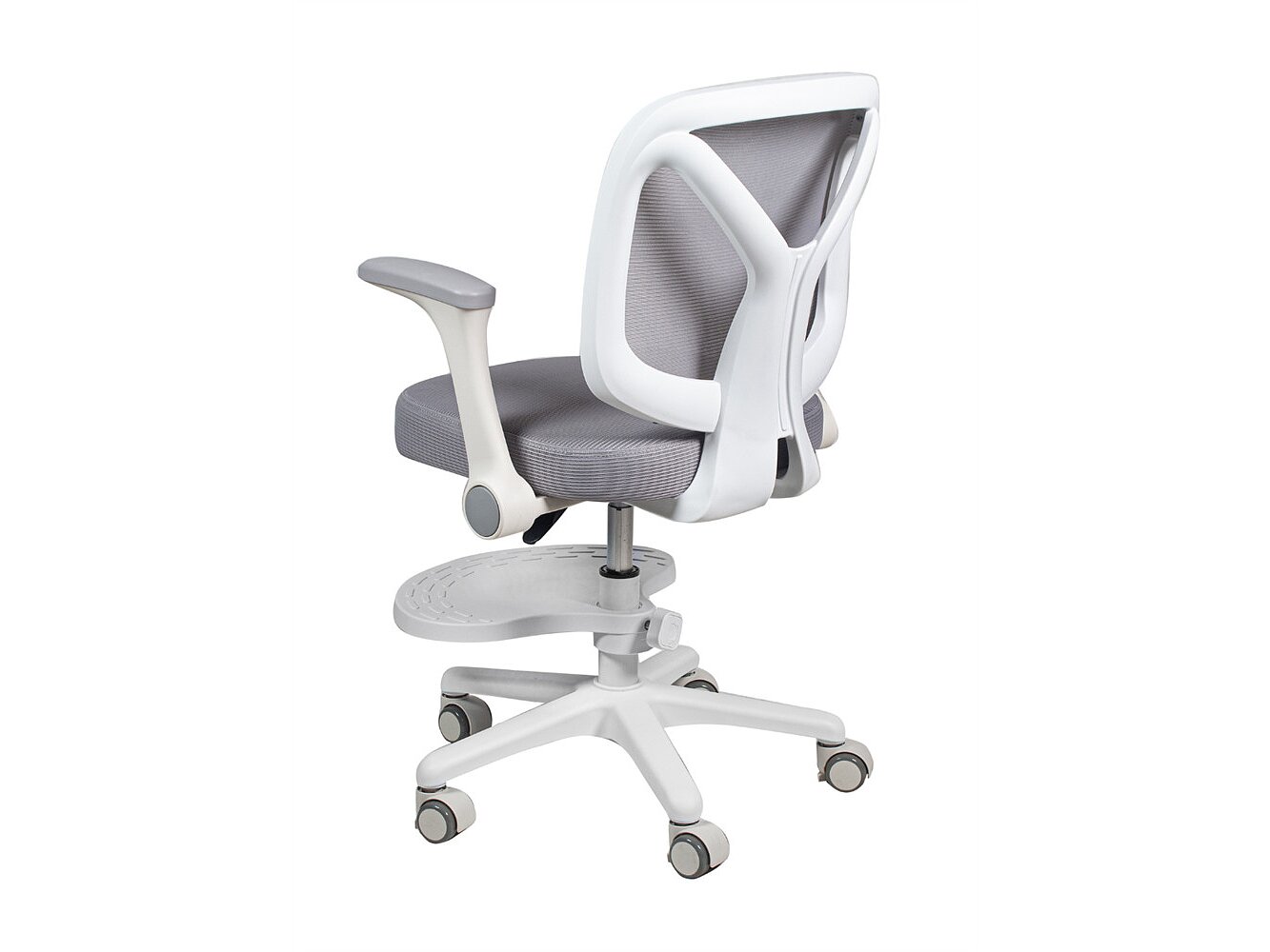 Комплект FunDesk парта Volare II Grey с креслом LST9 Grey