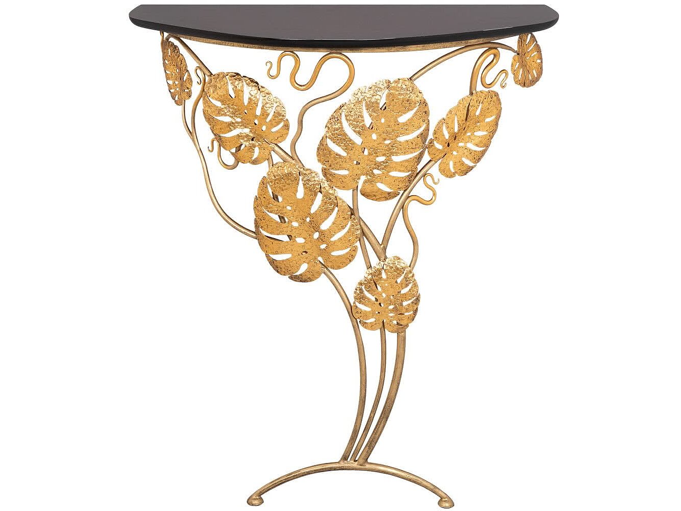 Каштан Амбер Консоль Bogacho Monstera Deliciosa Wood