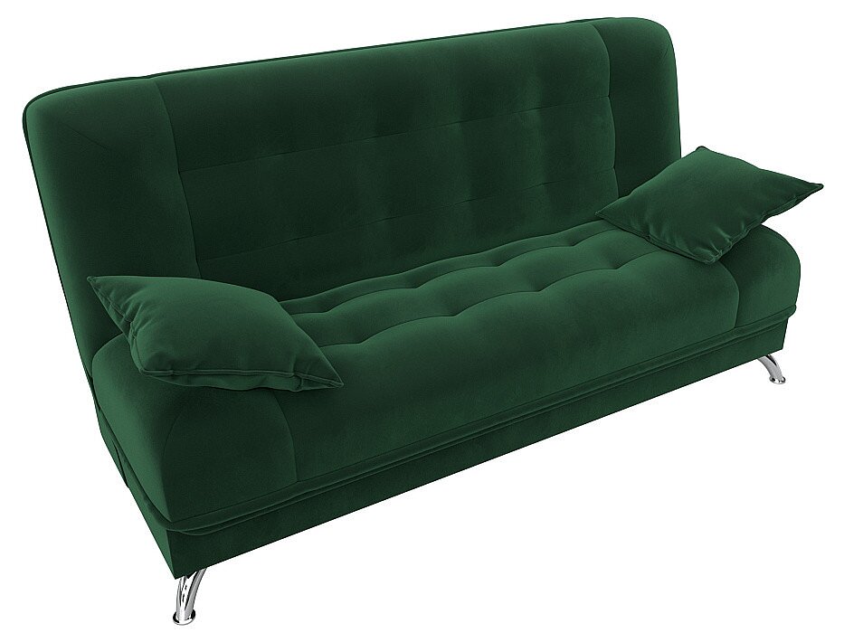 зеленый/велюр Диван прямой Лига Диванов Анна книжка