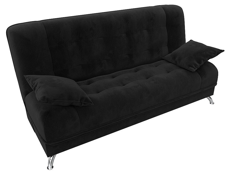 черный/велюр Диван прямой Лига Диванов Анна книжка