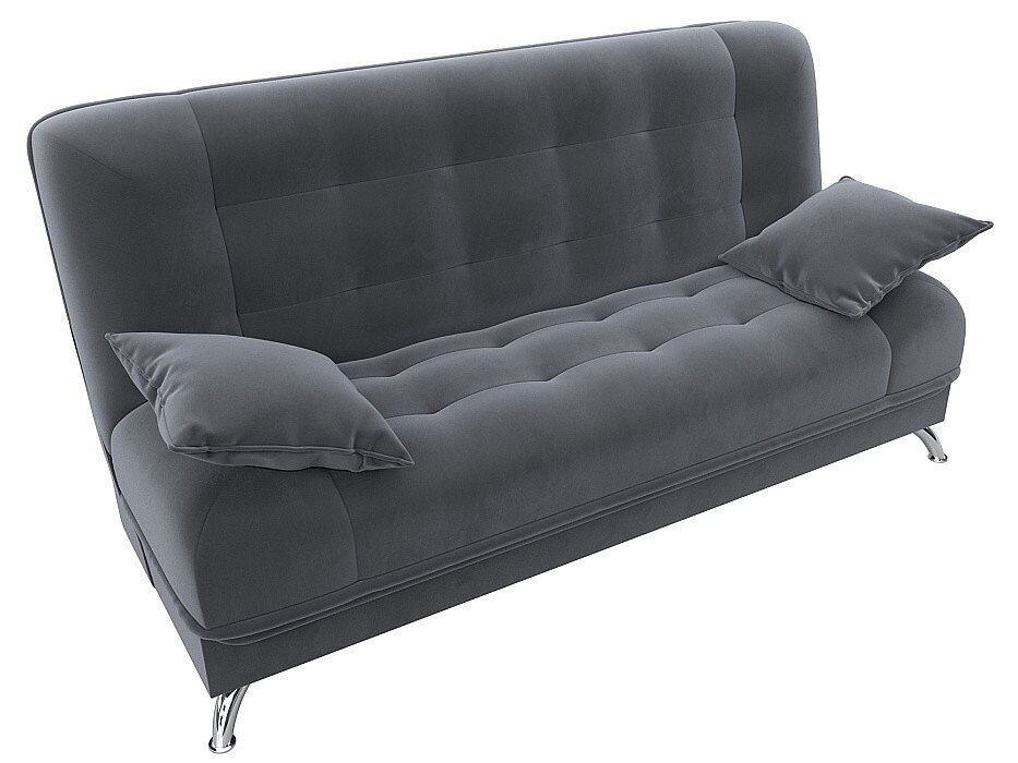 серый/велюр Диван прямой Лига Диванов Анна книжка