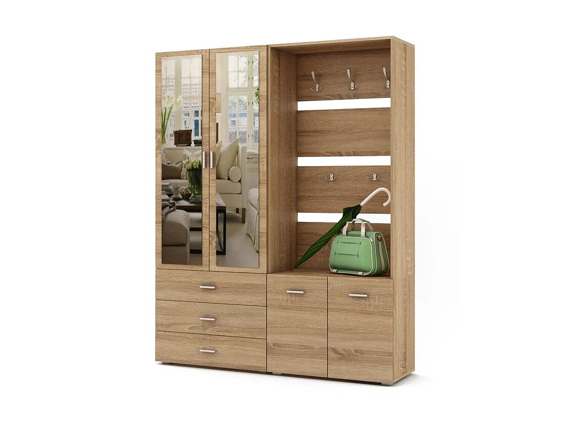 Дуб сонома Прихожая ВМФ Мартин ПРМ-2