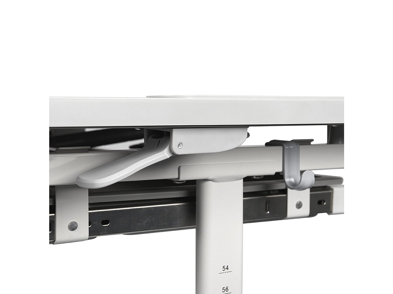 Grey Парта и стул FunDesk Littonia с лампой и подставкой