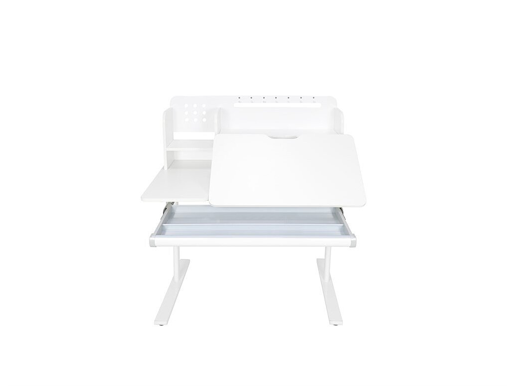 Комплект FunDesk парта Volare II Grey с креслом Agosto Grey с подлокотниками