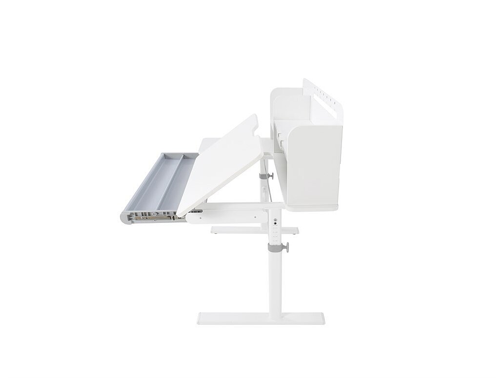 Комплект FunDesk парта Volare II Grey с креслом Agosto Grey с подлокотниками