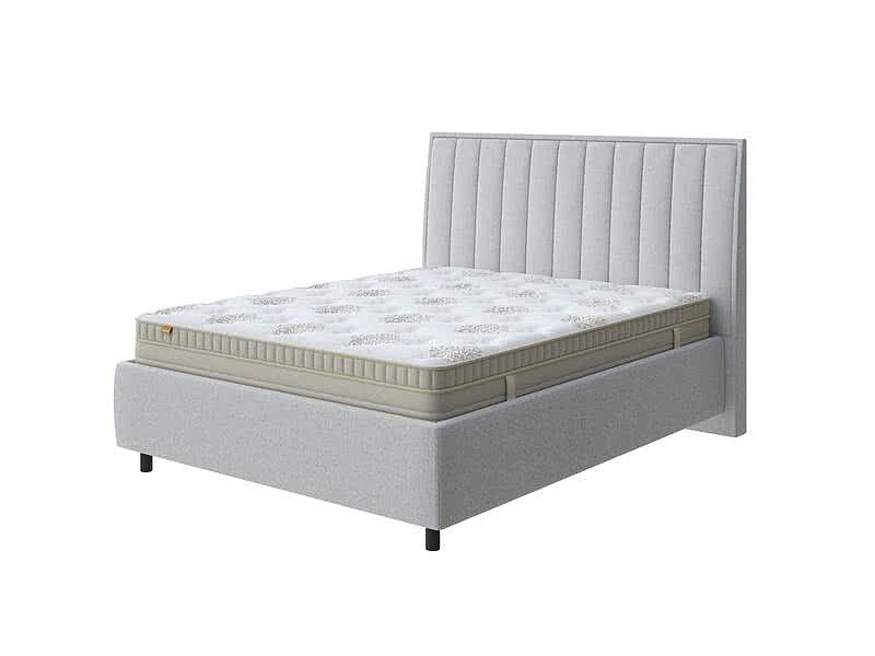 Piano 16 Серебристая чайка (шенилл) Кровать Орматек Majesty (ткань премиум)