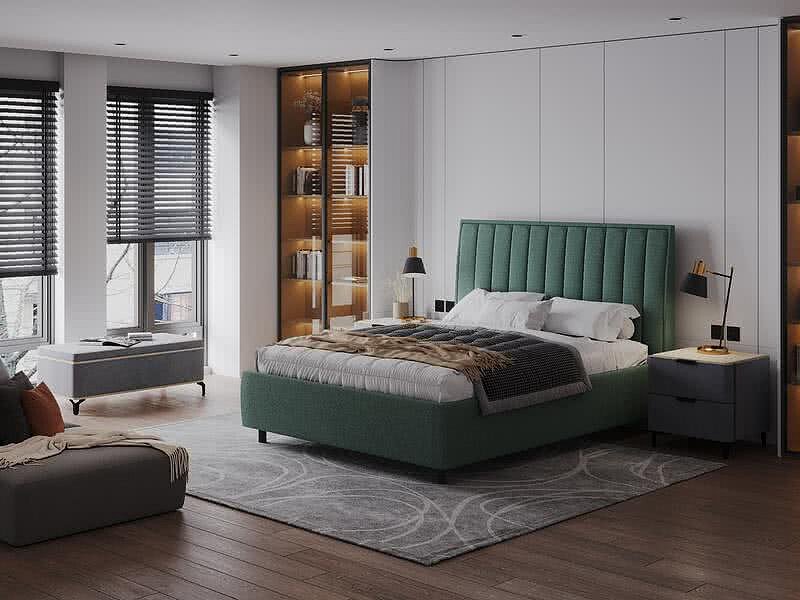 Piano 7 Нефритовый браслет (шенилл) Кровать Орматек Majesty (ткань премиум)