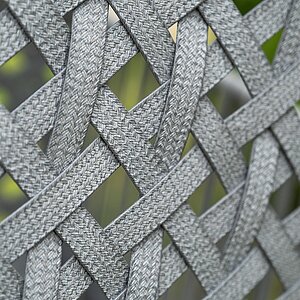серый Капри подвесное кресло из искусственного ротанга, цвет серый