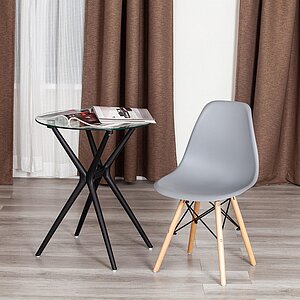 дерево, светло-серый Стул Tetchair Cindy