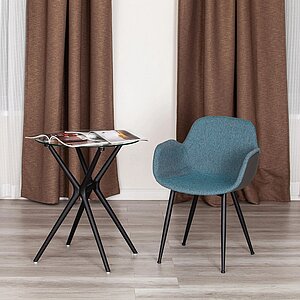 бирюзовый, серый Кресло Tetchair Valentino (Mod. Pc45-2)