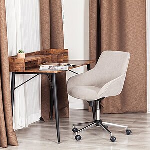 серый Кресло компьютерное Tetchair Dublin, вельвет