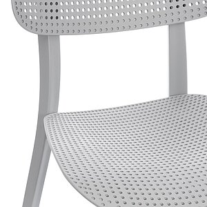 серый (grey) Стул Tetchair Jolly