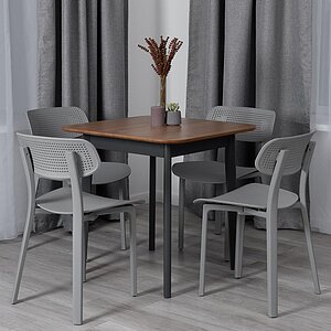 серый (grey) Стул Tetchair Jolly