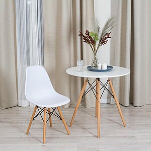 бежевый, белый Стул Tetchair Cindy (Eames) (mod. 1801)