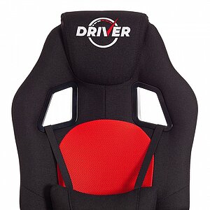 красный, черный Кресло игровое Driver