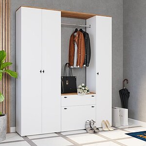 Белый Прихожая Квели 6 Белый