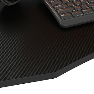 Чёрный Два игровых стола Мебель24 GT-2310