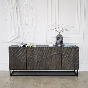 Комод из массива, ЛАХАРА III Платина