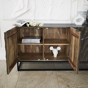 Комод из массива, ЛАХАРА III Платина