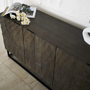 Комод из массива, ЛАХАРА III Платина