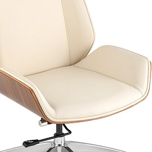 бежевый Кресло руководителя TopChairs Crown SN,