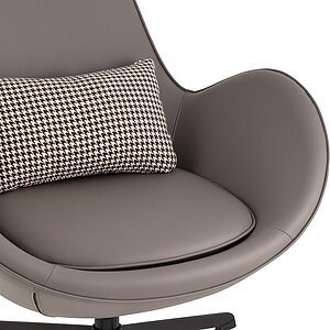 серый/черный Кресло TopChairs Ostra,