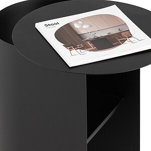 Черный Стол журнальный STOOL GROUP Floire