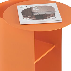 Оранжевый Стол журнальный STOOL GROUP Floire