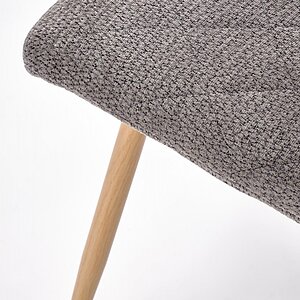 серый Стул HALMAR K525 WDF серый/натуральный