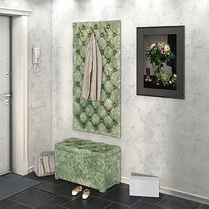 Велюр Мохито МЯГКАЯ ПАНЕЛЬ МИШЕЛЬ 750