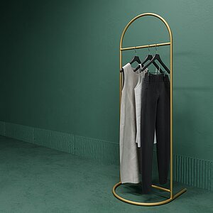 Золотой Вешалка напольная Genglass Evesa