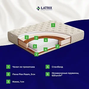 Матрас Latrix Флорес Люкс