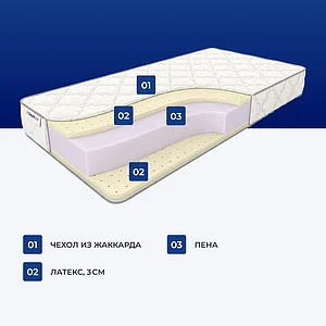 Матрас DreamLine DreamRoll Latex Dual