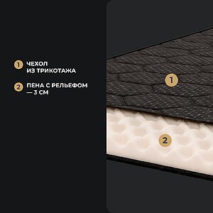 Топпер Clever Contour