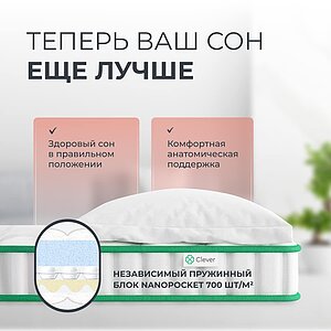 Топпер Clever NanoTouch Max